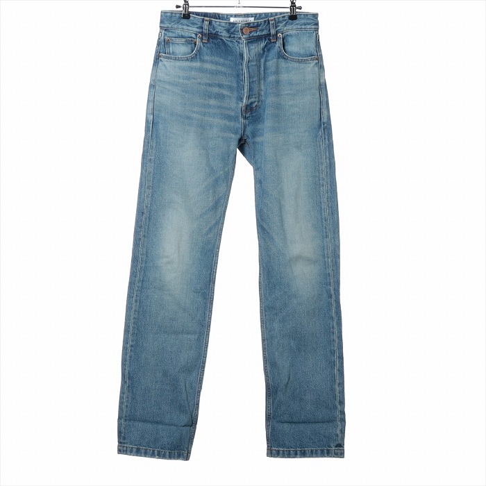 �Х�󥷥��� ��BALENCIAGA�� ���åȥ� �ǥ˥�ѥ�� ��26 657646 �֥롼 ��˥��å��� ����������š� 