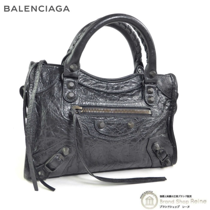 �Х�󥷥��� ��BALENCIAGA�� Le City �ߥ� �Хå� ���꡼�ʥ�ॹ���� ���ݤ� �������� �ϥ�� �Хå� 806395 �֥�å������ʡ� ���