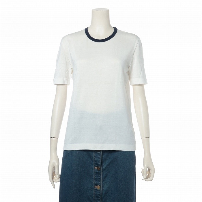 ����ͥ� ��CHANEL�� Ⱦµ ���åȥ� T����� �ȥåץ� 40 �ۥ磻�� U01222V00108 ����������š� 