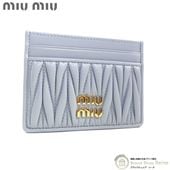 �ߥ奦�ߥ奦 ��MIUMIU�� �ޥƥ�å� �ե�å� �����ɥ����� 5MC076 �ѡ��륰�졼�ڿ��ʡ� 