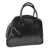 ���ࡦ�ǡ�����륽�� ��COMME des GARCONS�� �쥶�� �ϥ�ɥХå� �Ļ��Хå� ���ĥ��Х� ��� �֥�å�����š� 