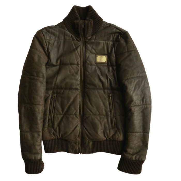 �ɥ��������ɥ��åС��� ��DOLCE&GABBANA�� ���� �ݥꥨ���ƥ� ��� �쥶�����㥱�å� 48 �֥饦�� G9K79L ������ ��󥺡���š� 