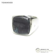 �ȥ०�å� ��TOM WOOD�� Cushion Ring ���å���� ��� �֥�å����ӥ����� ��� ����С� 925 ���� #60 19�� 101485 ��󥺡ڿ��ʡ� 