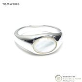 �ȥ०�å� ��TOM WOOD�� Joe Ring ���硼����� �ۥ磻�ȥ�å� ��� ����С� 925 ���� #54 14�� 101286�ڿ��ʡ� 