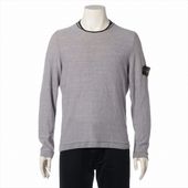 ���ȡ��󥢥����� ��Stone Island�� ���åȥ�ߥ�Υե�å��� ���롼�ͥå� �����å� �˥å� ���졼 ������S 5815538D2 ������ ��󥺡���š� 