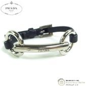 �ץ�� ��PRADA�� �ۡ����ӥå� �쥶���٥�� �֥쥹��å� M������ 1AJ165 ����С��ߥ֥�å� ������ơ�������š� 