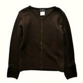 ����ͥ� ��CHANEL�� ������ V�ͥå� �˥å�  ��ɽ�  99A  38 �֥饦�� P13723 ����������š� 