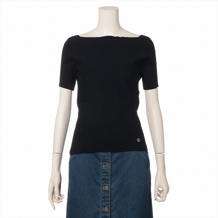 ���ꥹ�����ǥ������� ��Christian Dior�� CD���� �����ߥ� �˥å� Ⱦµ I42 �֥�å� ����������š� 