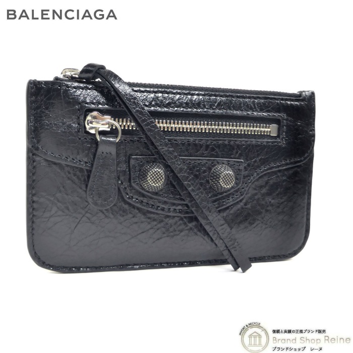�Х�󥷥��� ��BALENCIAGA�� LE CAGOLE �롦�������� ������������ɥۥ���� �����󥱡��� �������� 715185 �֥�å��ڿ���Ʊ�͡� ���