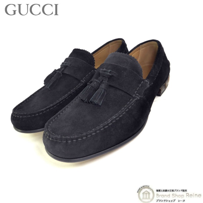 ���å� ��GUCCI�� �Х�֡� ���å��� �������� �����ե��� �� ���塼�� 386550 #6 1/2 �֥�å� ��󥺡�̤�����ʡ� ���