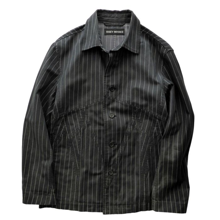 ���å����ߥ䥱 ��ISSEY MIYAKE�� ���åȥ� �ԥ󥹥ȥ饤�� ����� ���㥱�å� 2 �֥�å��ߥ��졼 ME51FU019����š� 