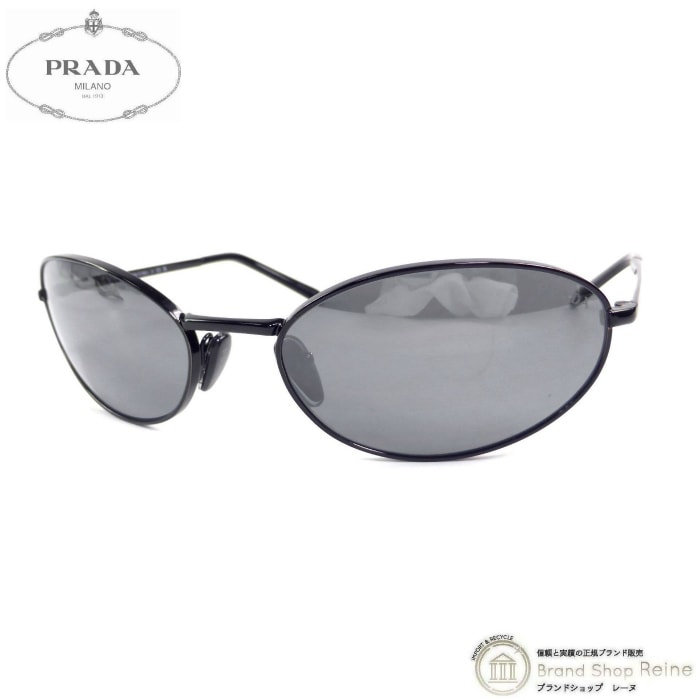 �ץ�� ��PRADA�� �����Х� ��åץ��饦��� �᥿�� �����֥���� ���󥰥饹 SPRA59 �֥�å��ڿ���Ʊ�͡� ���