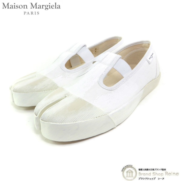 �᥾�� �ޥ른���� ��Maison Margiela�� Tabi ���� ­�� ���󡦥����ǥå� �����Х��ߥ�С� ����åݥ� ���塼�� �� S39WS0115 �ۥ磻�� #38��̤�����ʡ� ���