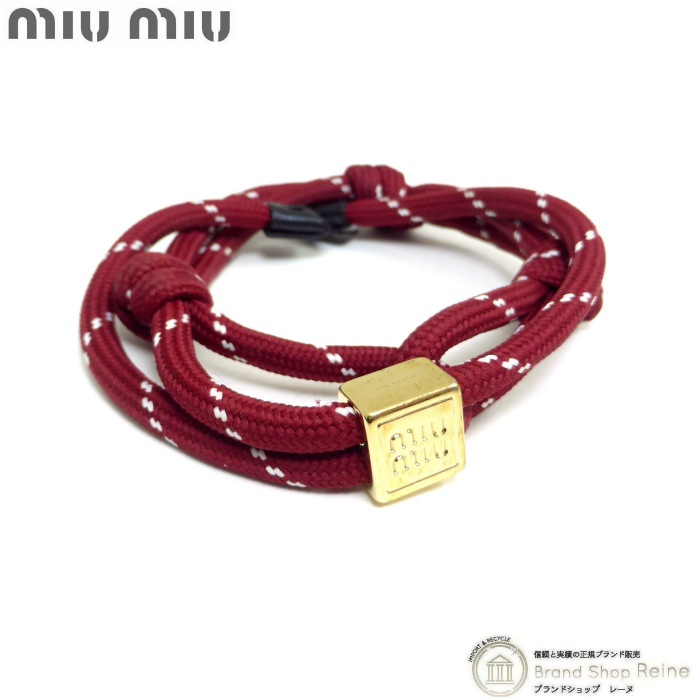�ߥ奦�ߥ奦 ��MIUMIU�� �����ɥ֥쥹��å� 5IB538 ��åɡ���š� 