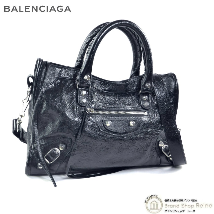 �Х�󥷥��� ��BALENCIAGA�� Le City ���⡼�� �Хå� ���꡼�ʥ�ॹ���� ���ݤ� �������� �ϥ�� �Хå� 811442 �֥�å��ڿ��ʡ� 