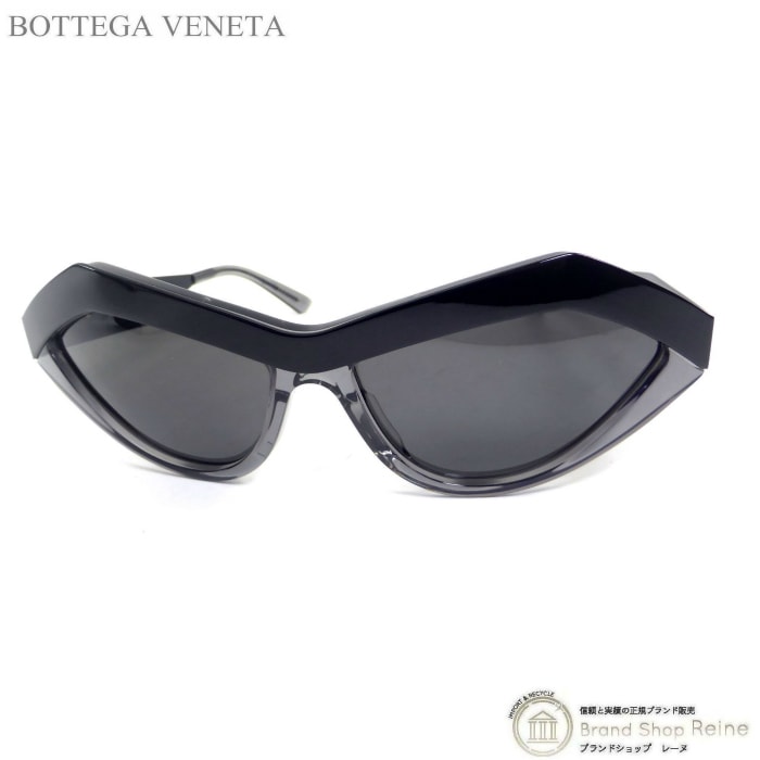 �ܥåƥ� �����ͥ� ��BOTTEGA VENETA�� ����åȥ��� �᥿��ե졼��ߥץ饹���å� ���󥰥饹 ������ BV1055S �֥�å��ߥ��졼�����ʡ� ���