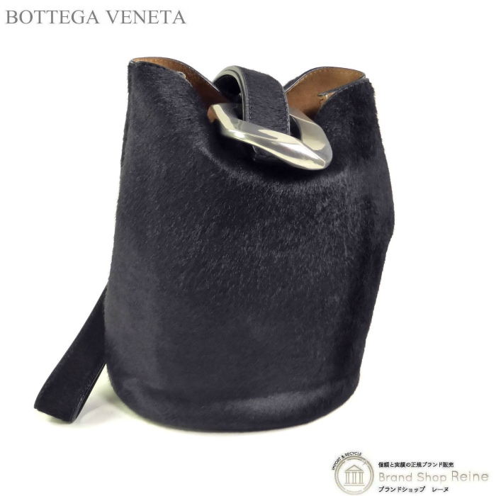 �ܥåƥ� �����ͥ� ��BOTTEGA VENETA�� �ɥ��å� ���⡼�� �ϥ饳 �Х��å� �������� �Хå� �롼�ץ��ȥ�å��դ� 576804 NERO����š� 