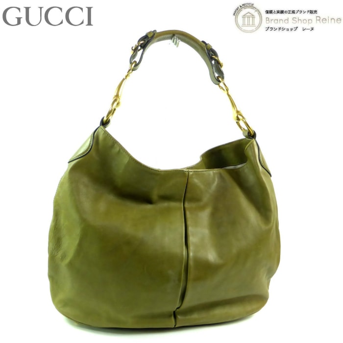 ���å� ��GUCCI�� �쥶�� ���ݤ� ��󥷥����� �Хå� ������ơ��� 399574 ���������꡼�����š� 