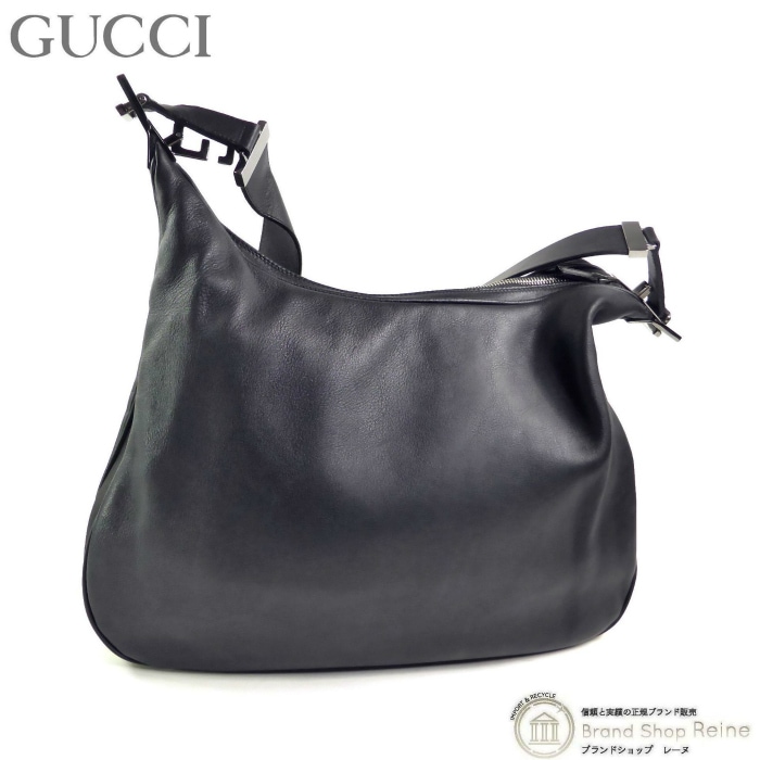 ���å� ��GUCCI�� �쥶�� ���ݤ� ��󥷥����� �Хå� 001��3341 �֥�å�����š� 