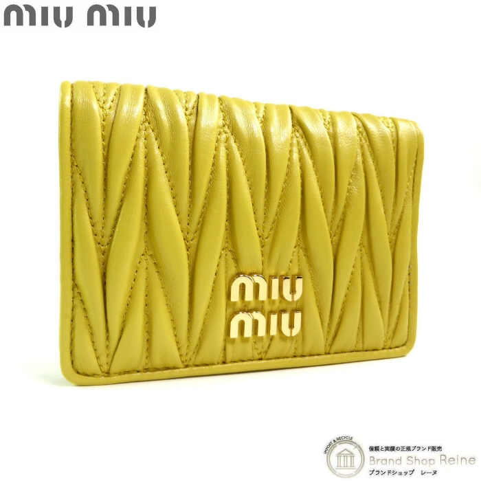 �ߥ奦�ߥ奦 ��MIUMIU�� �ޥƥ�å� �����ɥ����� 5MC103 ANANAS�ڿ��ʡ� 