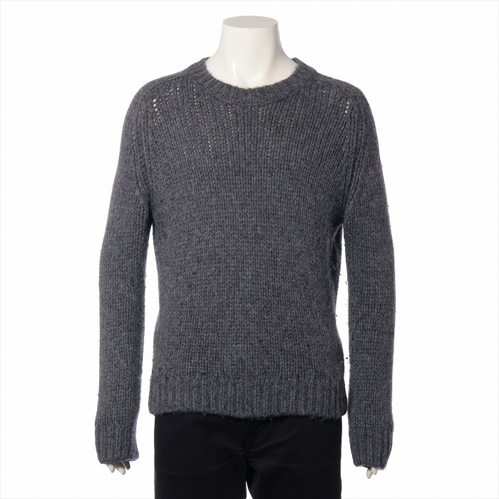 ���������� ��SAINT LAURENT�� ������ �˥å� ������S ���졼 665677 ������ ��󥺡���š� 