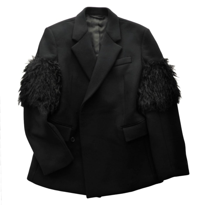 �ץ�� ��PRADA�� ������ ���ȥ� ���֥�֥쥹�� �ե����ǥ����� ���㥱�å�46 �֥�å� UGP194 ������ ��󥺡���š� 