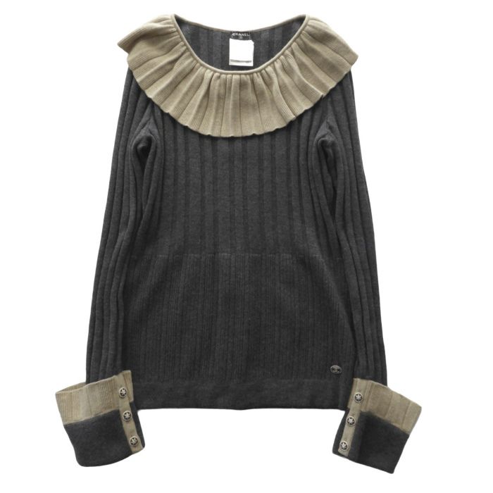 ����ͥ� ��CHANEL�� ������ �ե��ǥ����� ��� �˥å� �ȥåץ� 07A 38 ���졼 P31465 ����������š� 