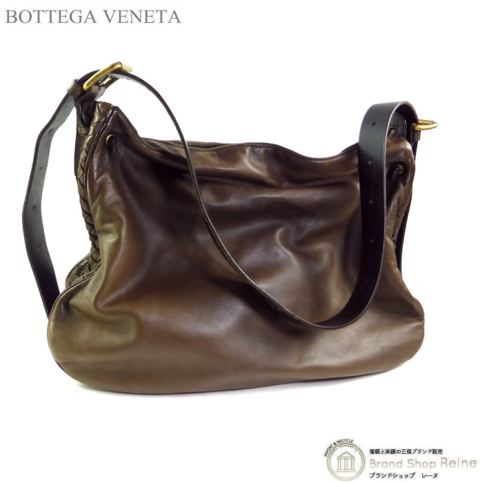 �ܥåƥ� �����ͥ� ��BOTTEGA VENETA�� �쥶�� �������� �Хå� 161365 �֥饦�����š� 