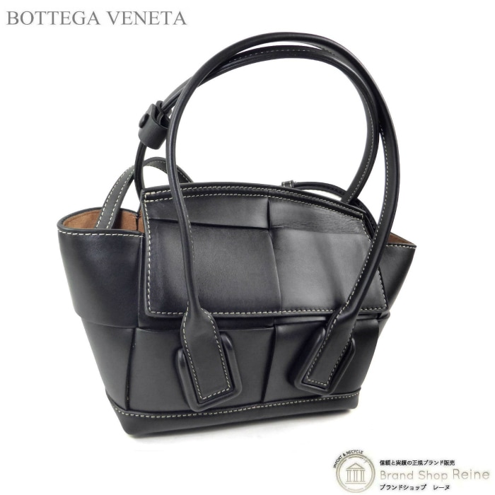�ܥåƥ� �����ͥ� ��BOTTEGA VENETA�� �ߥ� �������륳 2way �ϥ�� �������� �Хå� 600606 �֥�å��ڿ��ʡ� 