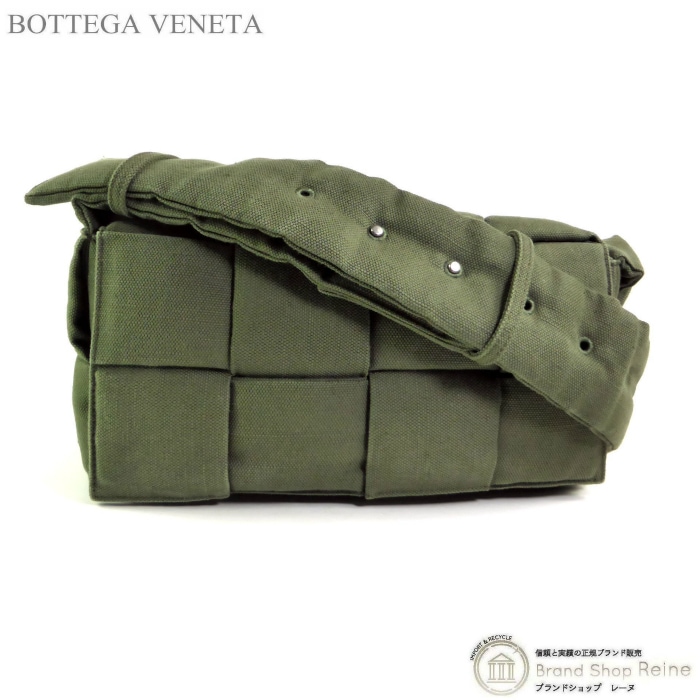 �ܥåƥ� �����ͥ� ��BOTTEGA VENETA�� ����ȥ���㡼�� �����Х� �ѥǥå� �ƥå� �����å� �������� �Хå� 718398 ���������������š� 