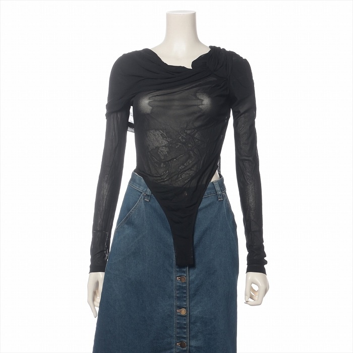 ���������� ��SAINT LAURENT�� �졼��� �ܥǥ������� 38 �֥�å� 720942 ����������š� 
