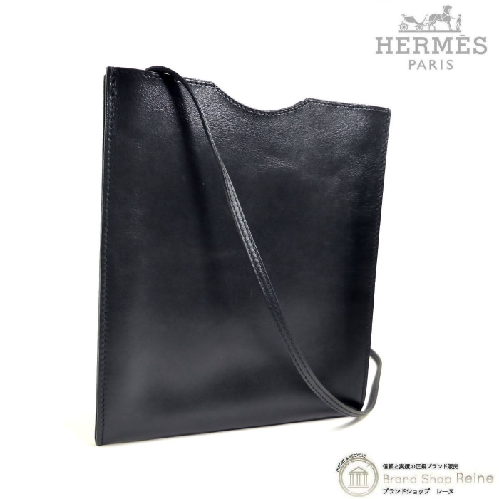 ����᥹ ��HERMES�� ���˥�ȥ� �쥶�� �ݥ����å� �������� �Ф�ݤ� �Хå� 310043M �֥�å�����š� 