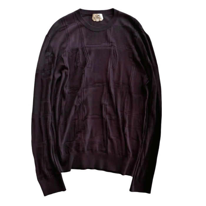 ����᥹ ��HERMES�� ������ ���㥬���� ���롼�ͥå� �˥å� �������� XL �ѡ��ץ� H467080HA ������ ��󥺡����ʡ� ���