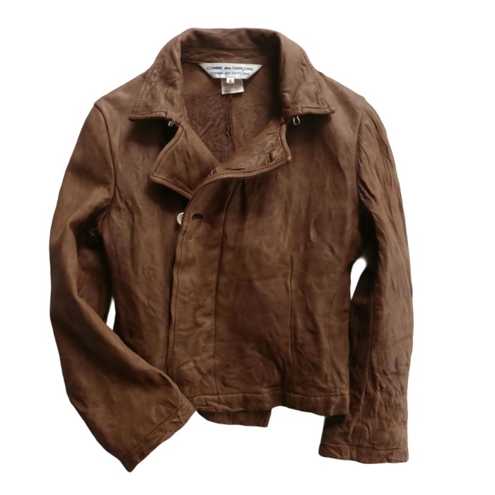 ���ࡦ�ǡ�����륽�� ��COMME des GARCONS�� ���ॳ�� �쥶�����㥱�å� ��ॹ���� S �֥饦�� W7J002 ����������š� 