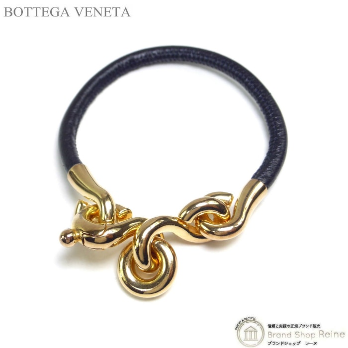 �ܥåƥ� �����ͥ� ��BOTTEGA VENETA�� �쥶�� �Υåȥ֥쥹��å� 777032 M������ �֥�å��ߥ�����ɡڿ��ʡ� 