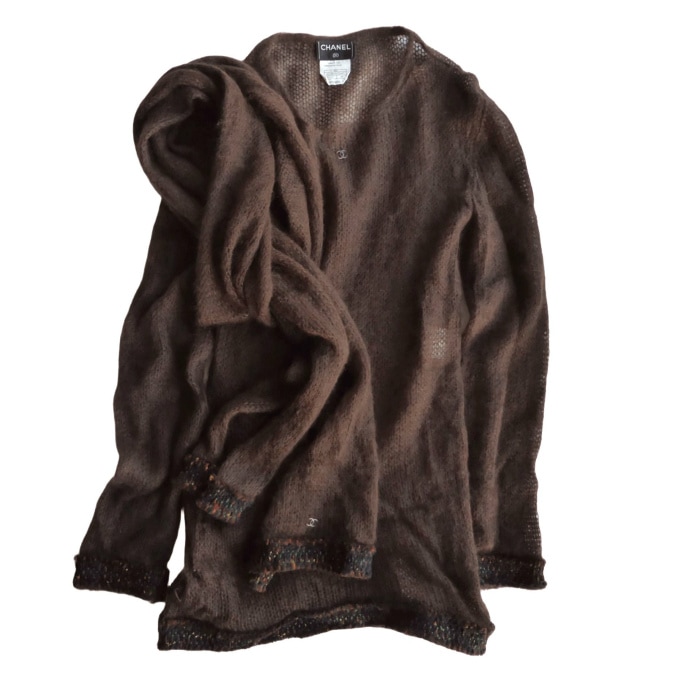 ����ͥ� ��CHANEL�� ��إ� �˥åȡ��ޥե顼 98A ������ơ��� 38 �֥饦�� P11482 P11648 ����������š� 