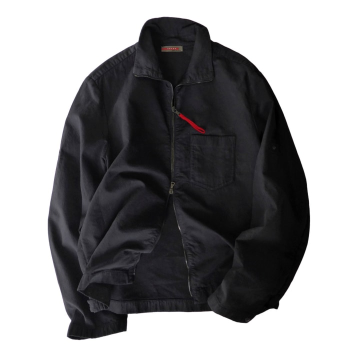 �ץ�� ��PRADA�� �ץ�����ݡ��� ���åץ��å� 2WAY ���㥱�å� #M �֥�å� SCA89T ������ ��󥺡���š� 