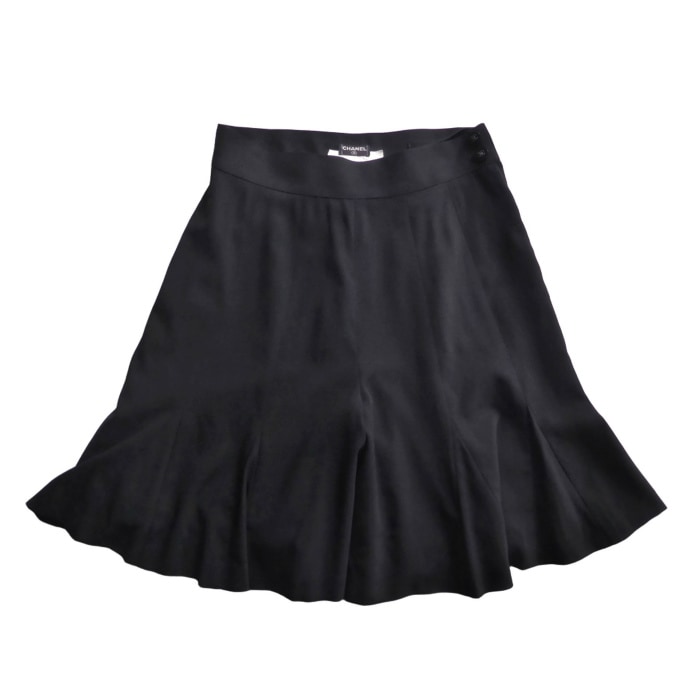 ����ͥ� ��CHANEL�� ������ ������å� �ѥ�� �ɥ졼�ץ��硼�� ������ơ��� #40 �֥�å� P04646 ����������š� 