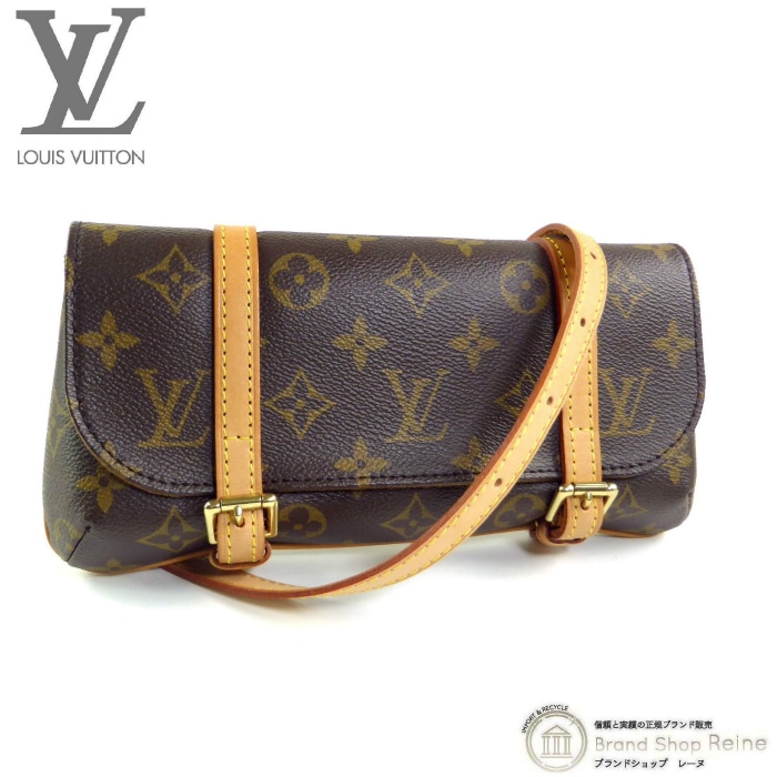 �륤�����ȥ� ��LOUIS VUITTON�� ��Υ���� �ޥ�� ���������Хå� M51157 �֥饦�����š� 