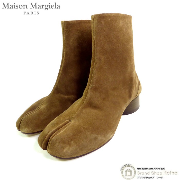 �᥾�� �ޥ른���� ��Maison Margiela�� Tabi ���� ­�� �������� ���硼�ȥ֡��� �֥饦�� #37�����ʡ� ���