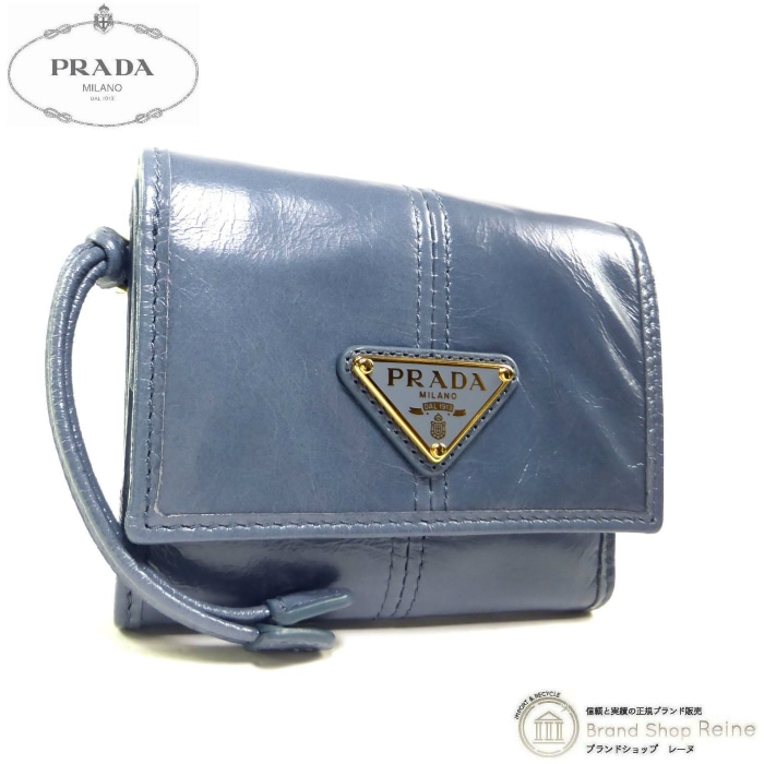 �ץ�� ��PRADA�� ���եȥ�å����쥶�� �᥿����� ����ѥ��� �����ޤ� ���� 1MH043 �֥롼�ϡڿ��ʡ� 