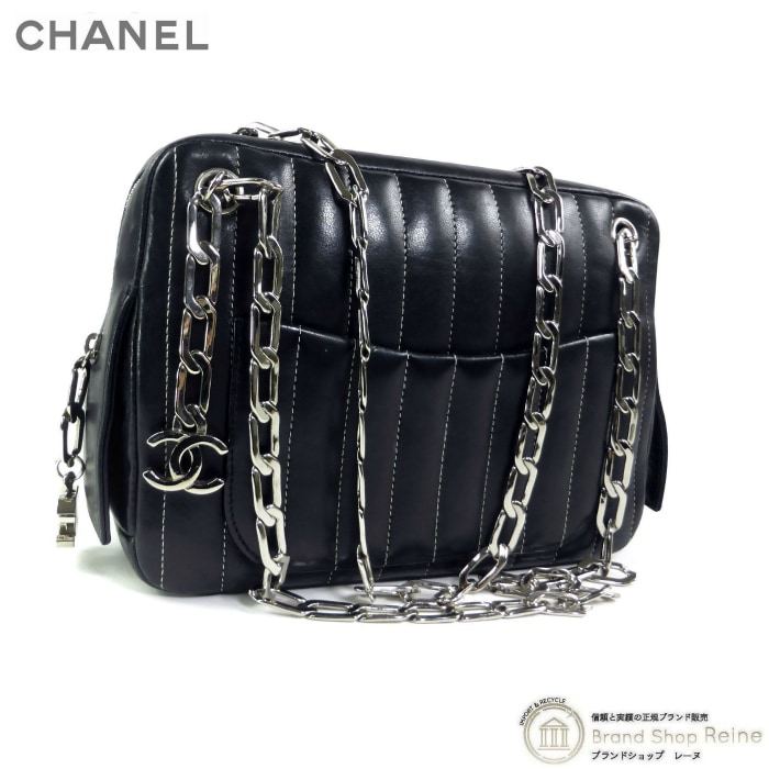 ����ͥ� ��CHANEL�� �˥塼�ޥɥ⥢���� �ߥ� �������󥷥����� �Хå� �֥�å�����š� 