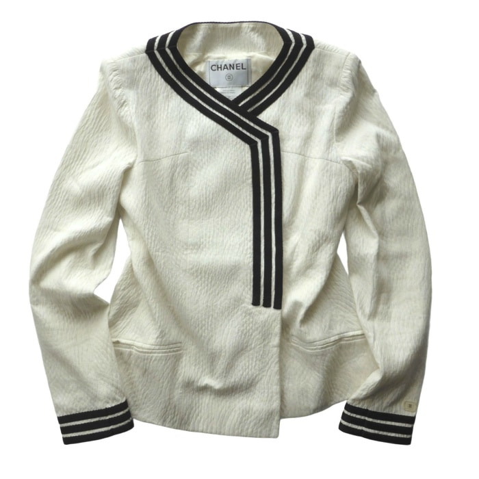 ����ͥ� ��CHANEL�� �Ρ����顼 ����ꥢ ���㥱�å� 02P #36 �ۥ磻�� P19028 ����������š� 