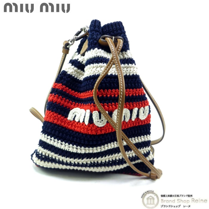 �ߥ奦�ߥ奦 ��MIUMIU�� �������� �ܡ����� ���� �Ф�ݤ� �ߥ� �������� �Хå� �ݥ����å� �ͥ��ӡ��ߥ�åɡߥۥ磻�ȡ����ʡ� ���