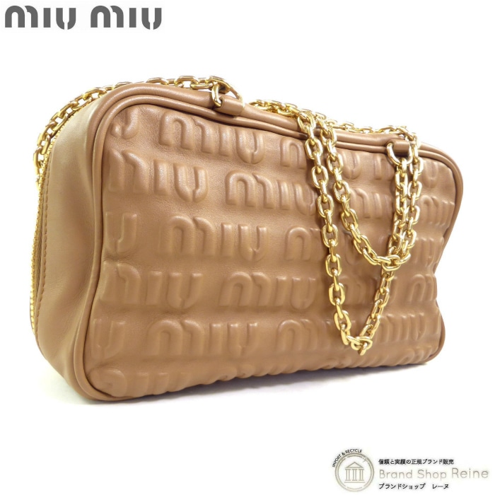 �ߥ奦�ߥ奦 ��MIUMIU�� ����ܥ����� �������� ���������Хå� �١��������š� 