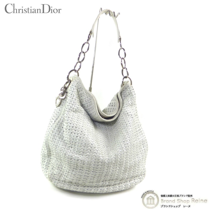 ���ꥹ�����ǥ������� ��Christian Dior�� �Ԥ߹��ߥ쥶�� �������� ��󥷥����� �Хå� �ۥ磻�ȡ���š� 