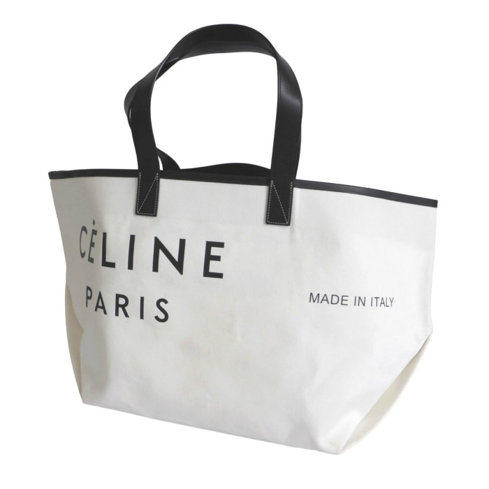 ���꡼�� ��CELINE�� �ᥤ�ɥ��� �ȡ��� �ߥǥ����� �����Х��ߥ쥶�� ���� �������� �Хå� 18635 �ۥ磻�ȡߥ֥�å� ���������š� 