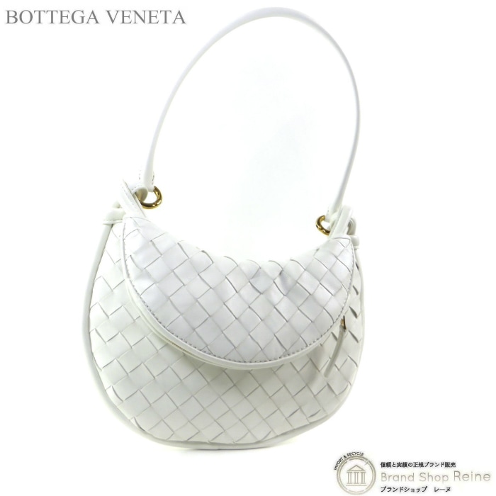 �ܥåƥ� �����ͥ� ��BOTTEGA VENETA�� ����ȥ���㡼�� ���⡼�� ������å� 2way �������� �ϥ�� �Хå� 776764 �ۥ磻�ȡ����ʡ� ���