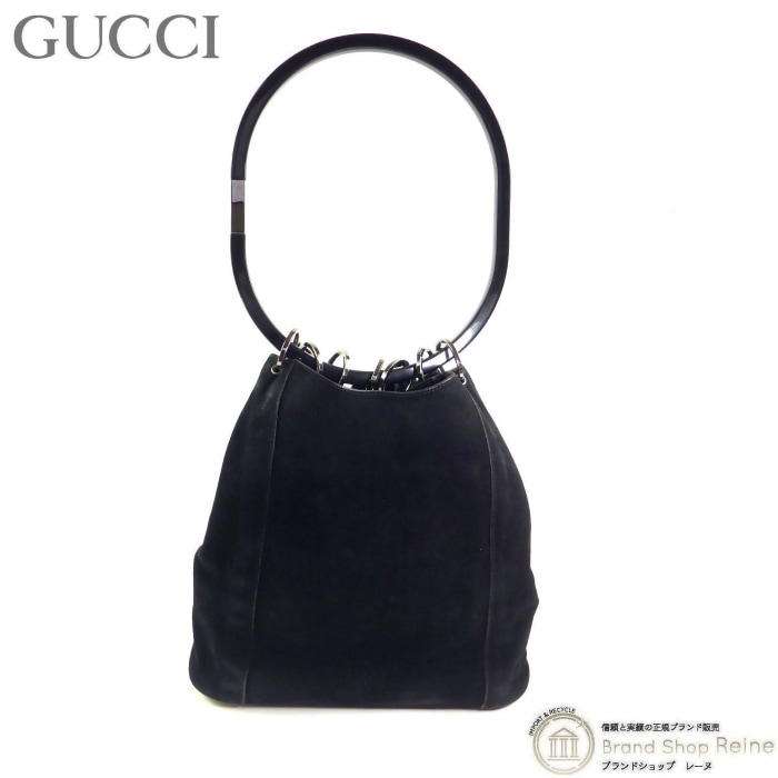 ���å� ��GUCCI�� �������� ��󥰥ϥ�ɥ� �ϥ�� �Хå� 001-3750 �֥�å� ������ơ�������š� 