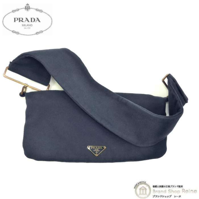 �ץ�� ��PRADA�� ���åȥ�ߥ쥶�� �ȥ饤���󥰥���� �������� �Хå� �ͥ��ӡ�����š� 